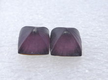 Alexis Bittar Hand Alexis Bittar Carved Lucite Puffed Pyramid Post Earrings