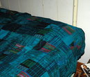 Guatemalan patchwork quilt Hand made