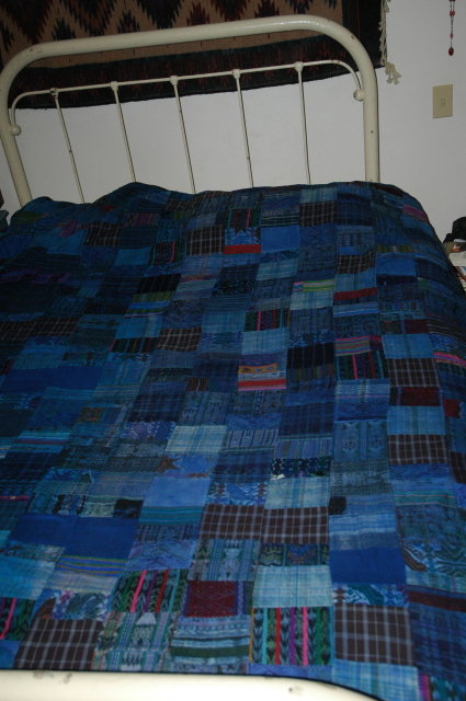 Guatemala Guatemalan Huilpil patchwork quilt