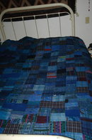 Guatemala Guatemalan Huilpil patchwork quilt