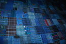 Guatemala Guatemalan Huilpil patchwork quilt