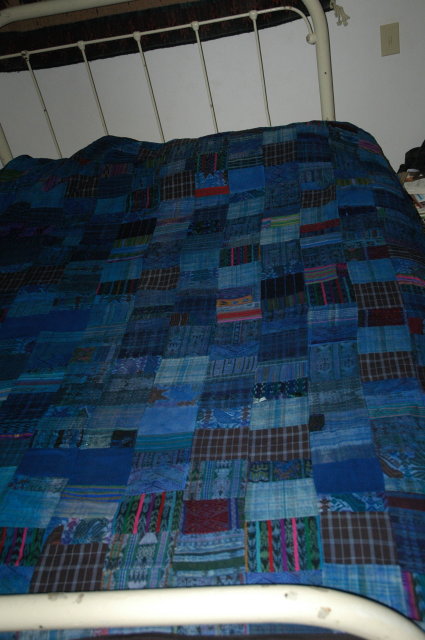 Guatemala Guatemalan Huilpil patchwork quilt