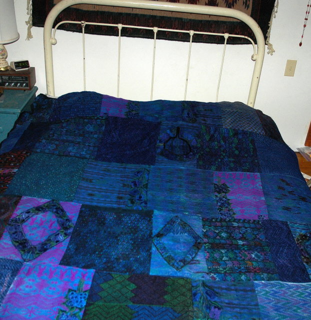 Guatemala Quilt Guatemalan huipil matrimonial quilt 78