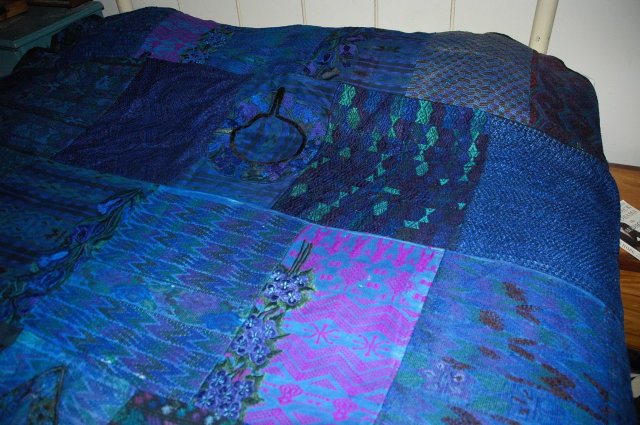 Guatemala Quilt Guatemalan huipil matrimonial quilt 78