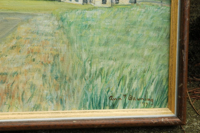 Ann T Banning Original Landscape Oil Painting