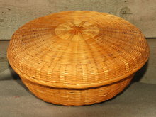 Splint Wood Wicker Basket ?Cedar? Pine? * PRICE REDUCTION!*