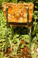 Vintage Chrome & Vinyl Child Kitchen Chair * PRICE REDUCTION!*