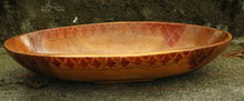 Wooden Dough Bowl Hand Primitive Hand Painted design *PRICE REDUCTION!*
