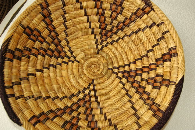 Native Basket, Large Woven Grass Bowl -MORACCAN- *PRICE REDUCTION!*