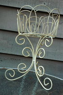 Plant Stand Plant Holder Metal Vintage Garden Shabby Chic