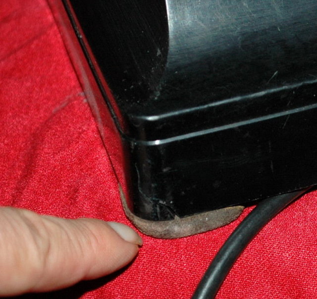 Dial Phone Western Electric 302 - Thermoplastic made for Bell Telephone company