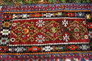 Turkish Tribal Prayer Rug Vintage Hand Knotted Wool 66