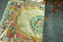 Hooked Wool Rug, vintage 35