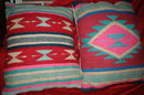 Wool Turkish Kilim Pillow sold as a Pair * PRICE REDUCDED * !