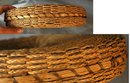 Native American Sewing Basket Splint Ash & Sweet Grass Northeastern tribe