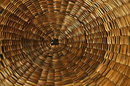 Native American Sewing Basket Splint Ash & Sweet Grass Northeastern tribe