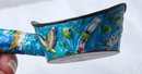 Cloisonne Dipper Qing Dynasty 1900's Birds & Flowers in Repousee *** PRICE REDUCED!***