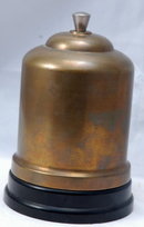 Bakelite Brass Dome Cigarette & Match Holder
