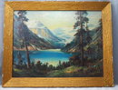 Vintage William Thompson Print of Lake Louise