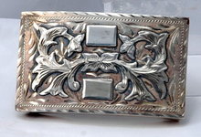 Mexican Sterling Plata De Jalisco Belt Buckle