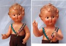 Steha German Boy Doll Antique Composition
