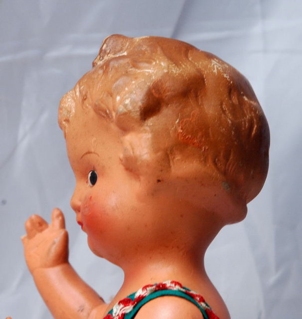Steha German Boy Doll Antique Composition