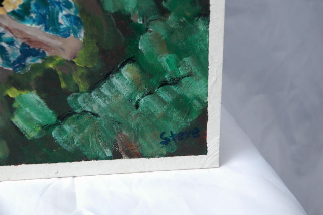 Original Hawaiian Impressionist Oil Painting , signed