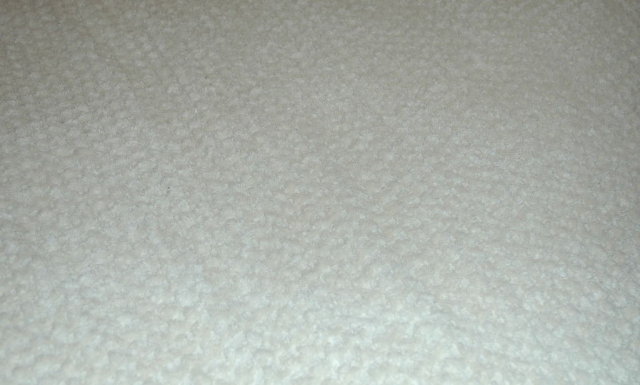 Lovely Ivory Chenille Queen Bedspread Ultra Thick & Plush 116