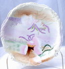 Limoges France, A. Klingenberg and Dwenger Porcelian Plate Hand painted artist signed