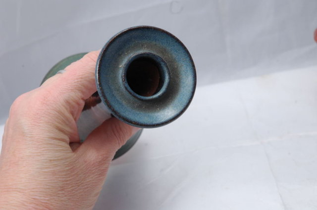 20th Century Pottery Candle Stick Holder Cady Clay Works of North Carolina