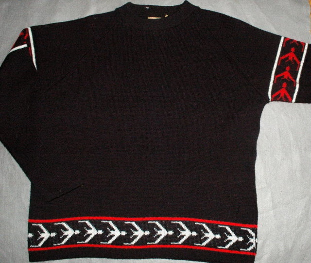 Colorado Knits Vintage Ski Sweater 100% Orlon Acrylic size large * PRICE REDUCED !**