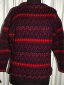 Iceland Wool Sweater Hand Made in Sweden by Jersey Modeller , Designer Hans Heitsch