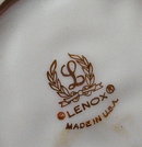 LENOX Porcelain Pierced Hearts Bowl with Rose Inside