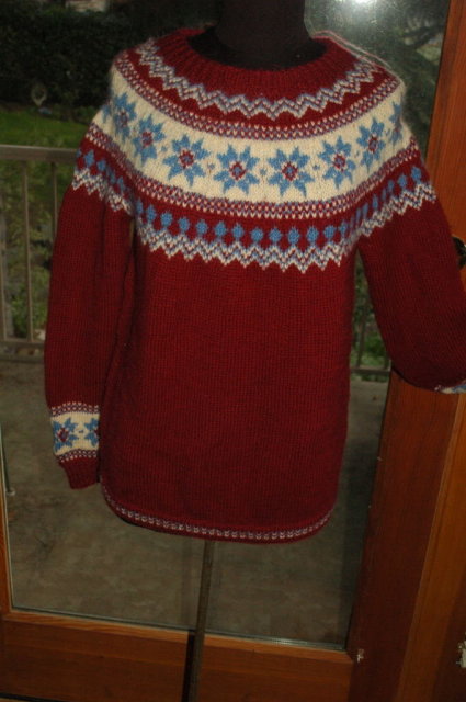 Austrian Sweater Hand Knit Salzburg-Wien Innsbruck Sz 52 * PRICE REDUCED !**
