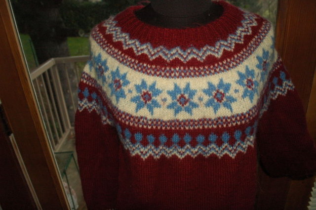 Austrian Sweater Hand Knit Salzburg-Wien Innsbruck Sz 52 * PRICE REDUCED !**