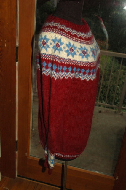 Austrian Sweater Hand Knit Salzburg-Wien Innsbruck Sz 52 * PRICE REDUCED !**