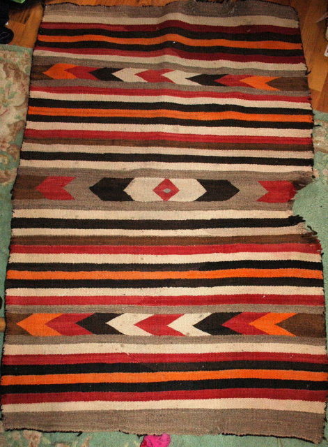 Very old Navajo Rug 48