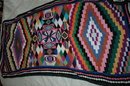 Southwestern Native American Motif Woven Throw, Afghan or Baby Blanket or Lap Blanket