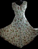 Beautiful Couture Cherry Pattern Dress feminine southern beauty vintage dress **PRICE REDUCED!**.