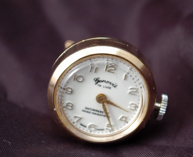 Cuff Link Swiss Watch (single cuff link) Manual wind