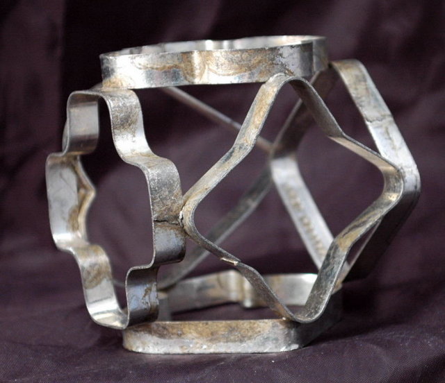 Rare Tin Mult Cookie Cutter Cube Ecko Holland
