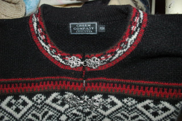 Nowegian Sweater Creem company Adelsten size 34/36