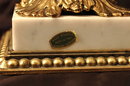 Finely Cut Crystal Compote with Lid Italian Marble Base *PRICE REDUCED *!!