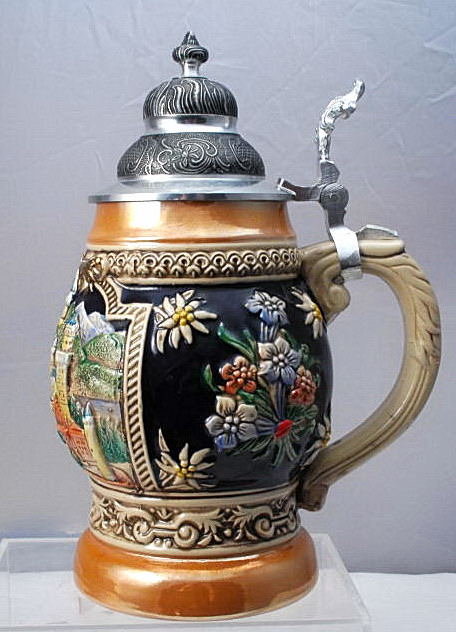 German Beer Stein - Neuschwanstein, Limited Edition, Signed & numbered