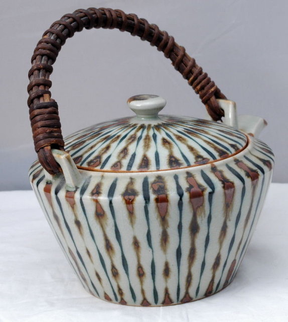 Hastings Pottery Stoneware Teapot British Modernist
