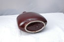 Brown Stoneware Ceramic Bottle Flask