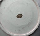 Ceramica Gardiel of Mexico Fish & Mountains Scene Plate with 24k Gold details