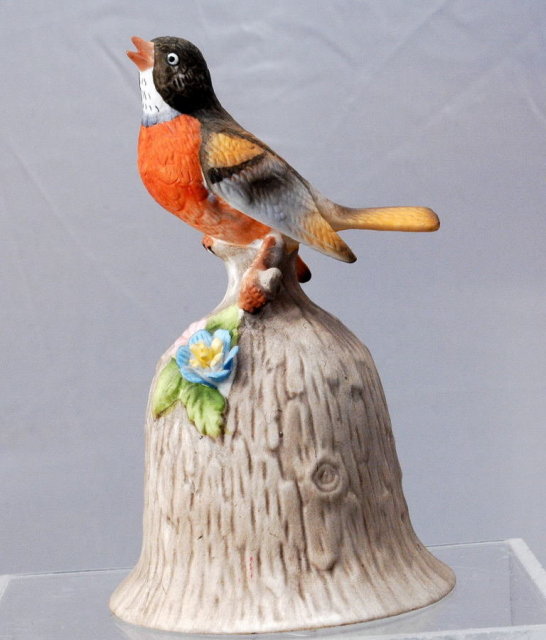 Towle Fine Bone China Bird Bell
