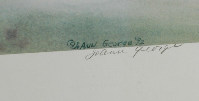 Alaska Bears, JoAnn George Signed , Numbered Limited Ed. Print