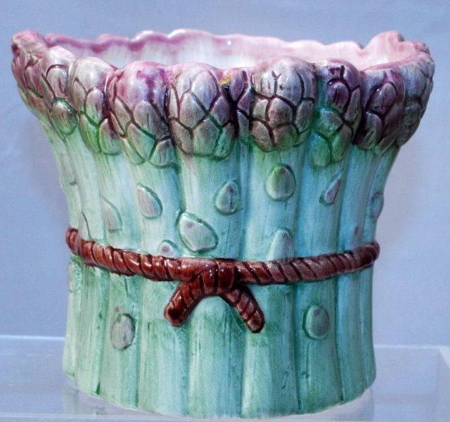 Fitz & Floyd Majolica Bowls Asparagus Dip Bowl